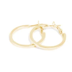 New Øreringer, 30 mm, Gull Ørepynt