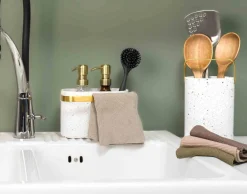 Clearance Sabor - Home Kjøkkenkluter 2-pk grønn Kjøkkentekstil