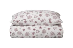 Discount Sengesett Flanell Stars 140x200cm Juletekstil