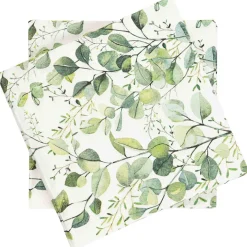 Clearance Serviett Eucalyptus blad Servietter