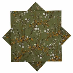Sale Serviett Fleur grønn Servietter