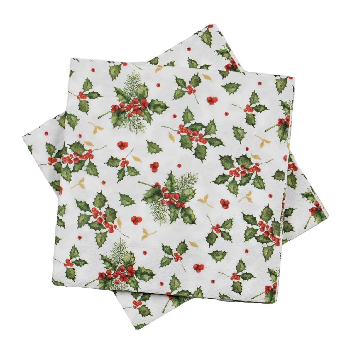 New Serviett Misteltegn Servietter|Juleservietter