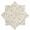 New Serviett småblomster hvit Servietter
