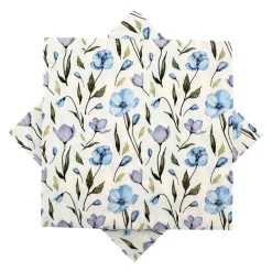 New Serviett vårblomst blå Servietter
