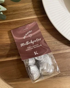 Hot Sjokoladehjerter med salt karamell Mat Og Drikke