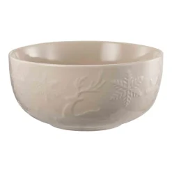 Best Skål Christmas Reindeer beige Skåler|Servise