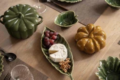 New Skål Leaves Servise