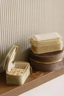 Hot Smykkeskrin Mona 8,5 cm grønn Oppbevaring Og Kurver