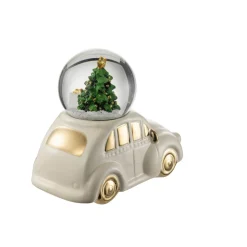 Sale Snøkule Bil med tre Julepynt