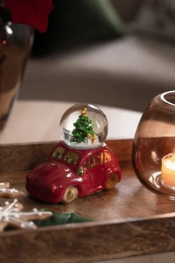 Sale Snøkule Bil med tre Julepynt