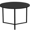 Discount Sofabord Naima sort rund Ø70cm Bord