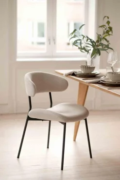 Hot Spisestol Evi beige 1 stk Spisestoler|Stoler Og Krakker