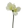 Discount Stilkblomst Amaryllis hvit Kunstige Blomster|Juletrær Og Julegrønt