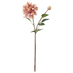 Outlet Stilkblomst Dahlia 70 cm rosa Kunstige Blomster