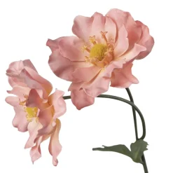 Hot Stilkblomst Ranunkel 69 cm fersken Kunstige Blomster