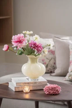 Hot Stilkblomst Ranunkel 69 cm fersken Kunstige Blomster