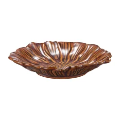 Sale Tallerken Bloom flower 15cm Cognac Servering|Servise