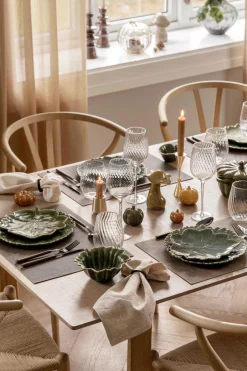 Outlet Tallerken Leaves Servise