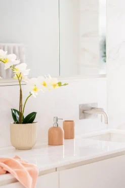 Outlet Tannglass Eira støvrosa Baderomsartikler