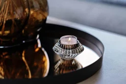 Outlet Telysestake rille kombi oliven Lysestaker