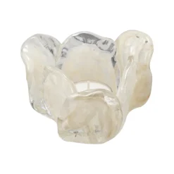 Outlet Telysholder Flow 7 cm creme Lysestaker