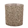 Discount Telysholder Glitter Gull 8 cm Lykter|Julelys Og Lysestaker