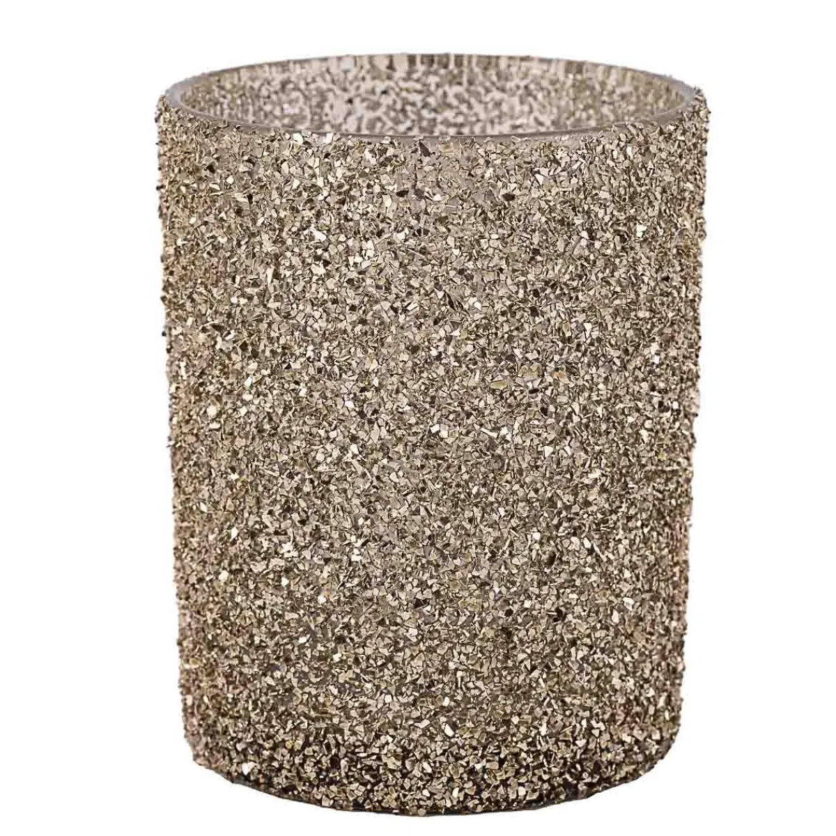 Clearance Telysholder Glitter Gull 12,5cm Lykter|Julelys Og Lysestaker