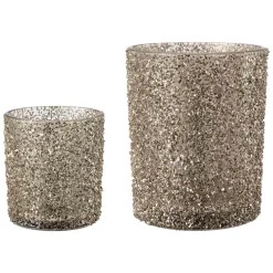 Clearance Telysholder Glitter Gull 12,5cm Lykter|Julelys Og Lysestaker