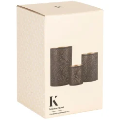 New Telysholder Grace S/3 Gavetips|Julelys Og Lysestaker