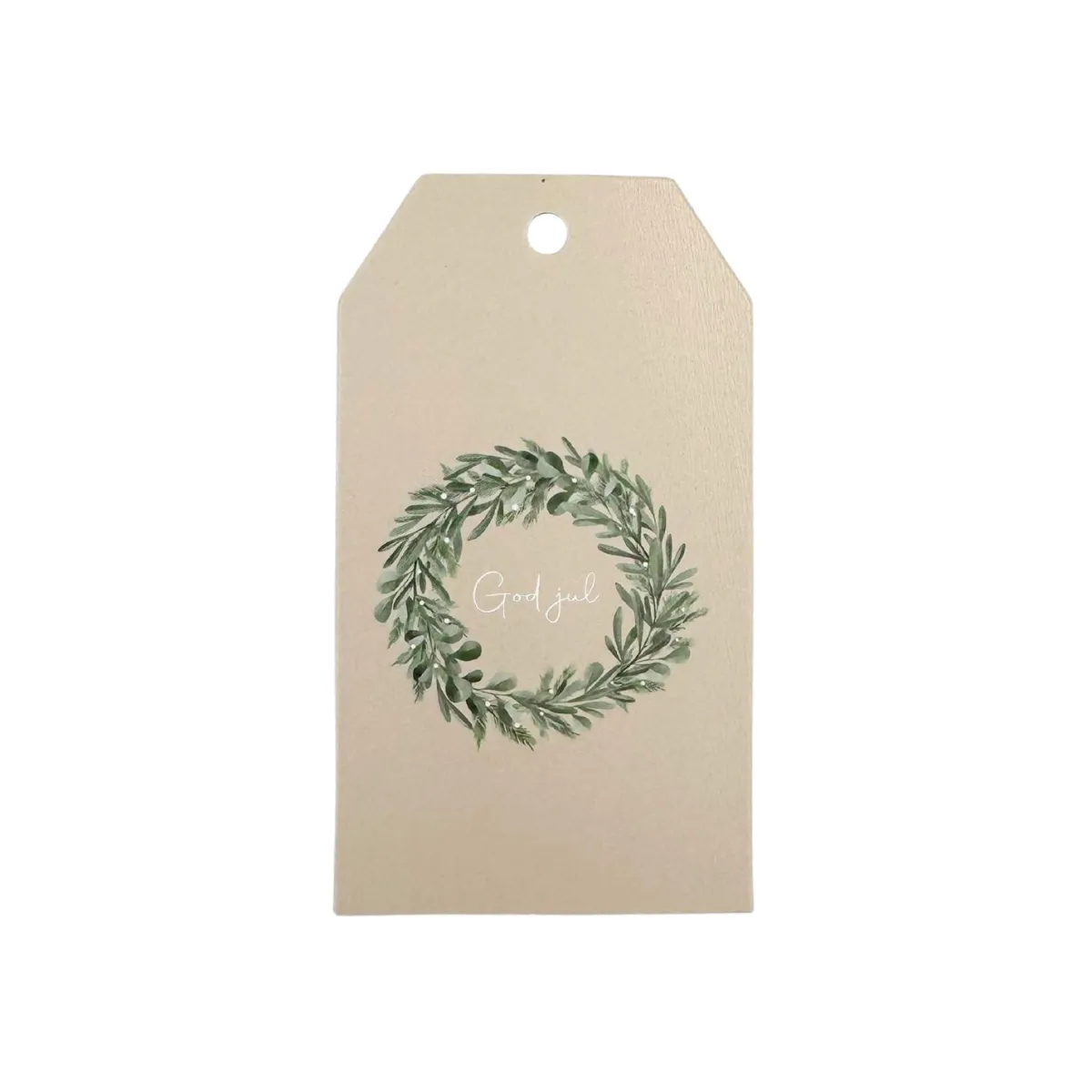 Online Til Fra tag Julekrans, 6 stk Gaveinnpakking|Kort