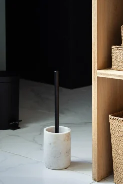 New Toalettbørste marmor beige Baderomsartikler