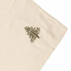 Hot Tøyserviett med brodert tre 4pk Annen Tekstil|Servietter